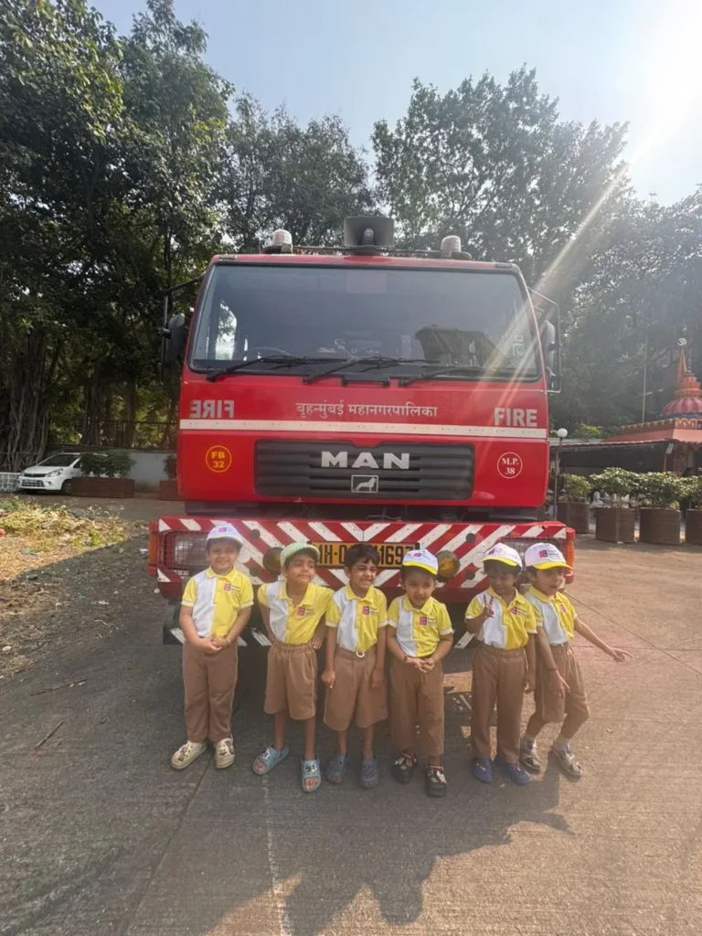 Visit to the Firestation – Eager Beaver Preschools & Daycare, Mumbai